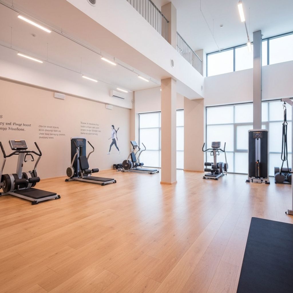 Modern kinesiotherapy studio space